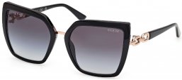 Gafas de Sol - Guess - GU00160 - 01B  SHINY BLACK // GREY GRADIENT