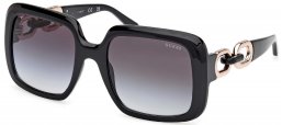 Gafas de Sol - Guess - GU00161 - 01B  SHINY BLACK // GREY GRADIENT