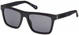 Gafas de Sol - Guess - GU00166 - 01A  SHINY BLACK // GREY