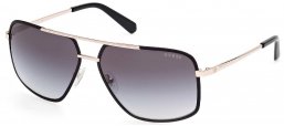 Gafas de Sol - Guess - GU00167 - 02B  MATTE BLACK // GREY GRADIENT