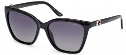 Gafas de Sol - Guess - GU00191 - 01D  SHINY BLACK // GREY GRADIENT POLARIZED