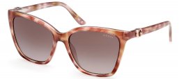Gafas de Sol - Guess - GU00191 - 47F  HAVANA LIGHT BROWN // BROWN GRADIENT