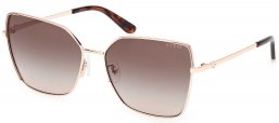 Gafas de Sol - Guess - GU00192 - 28F  SHINY ROSE GOLD // BROWN GRADIENT