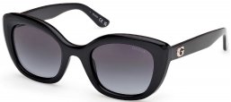 Gafas de Sol - Guess - GU00196 - 01B  SHINY BLACK // GREY GRADIENT