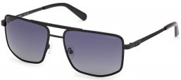 Gafas de Sol - Guess - GU00208 - 02D  MATTE BLACK // GREY POLARIZED