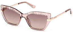 Gafas de Sol - Guess - GU00216 - 57F  SHINY BEIGE // BROWN GRADIENT