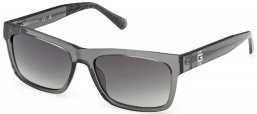 Gafas de Sol - Guess - GU00221 - 20B  SHINY GREY // SMOKED GRADIENT