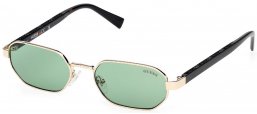 Gafas de Sol - Guess - GU00231 - 32N  SHINY PALE GOLD // LIGHT GREEN