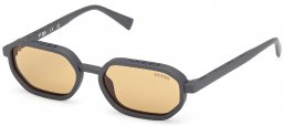 Gafas de Sol - Guess - GU00233 - 20E  MATTE GREY // LIGHT BROWN