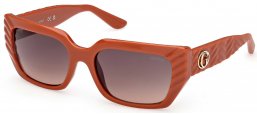 Gafas de Sol - Guess - GU00254 - 44F  SHINY ORANGE // BROWN GRADIENT