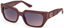 Gafas de Sol - Guess - GU00254 - 69Z  SHINY BORDEAUX // VIOLET GRADIENT