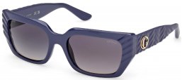 Gafas de Sol - Guess - GU00254 - 90B  SHINY BLUE // GREY GRADIENT