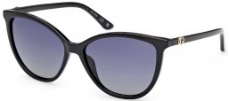 Gafas de Sol - Guess - GU00256 - 01D  SHINY BLACK // GREY GRADIENT POLARIZED