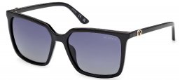 Gafas de Sol - Guess - GU00258 - 01D  SHINY BLACK // GREY GRADIENT POLARIZED