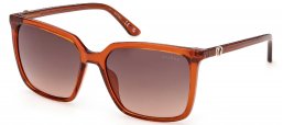 Gafas de Sol - Guess - GU00258 - 44F  SHINY ORANGE // BROWN GRADIENT