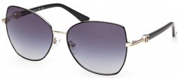 Gafas de Sol - Guess - GU00259 - 01B  POLISHED BLACK // GREY GRADIENT