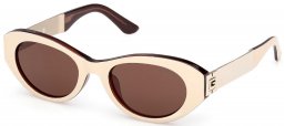 Gafas de Sol - Guess - GU00261-H - 25E  SHINY IVORY // BROWN