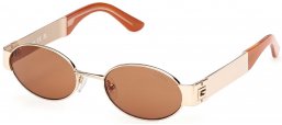 Gafas de Sol - Guess - GU00262 - 32E  SHINY PALE GOLD // BROWN
