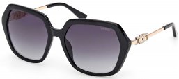 Gafas de Sol - Guess - GU00267 - 01B  SHINY BLACK // GREY GRADIENT