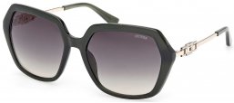 Gafas de Sol - Guess - GU00267 - 96P  SHINY DARK GREEN // GREEN GRADIENT