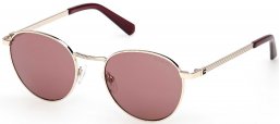 Gafas de Sol - Guess - GU00272 - 32S  SHINY PALE GOLD // BURGUNDY
