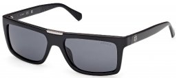 Gafas de Sol - Guess - GU00274 - 01D  SHINY BLACK // GREY POLARIZED