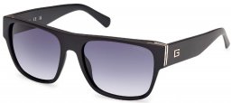Gafas de Sol - Guess - GU00277 - 02W  MATTE BLACK SILVER // BLUE GRADIENT