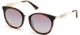 Gafas de Sol - Guess - GU7645 - 52G  DARK HAVANA // VIOLET GRADIENT MIRROR