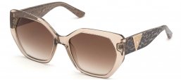 Gafas de Sol - Guess - GU7741 - 57G  SHINY BEIGE // BROWN GRADIENT MIRROR