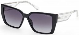 Gafas de Sol - Guess - GU7818 - 01B  SHINY BLACK // GREY GRADIENT