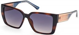 Gafas de Sol - Guess - GU7818 - 52B  DARK HAVANA // GREY GRADIENT