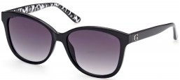 Gafas de Sol - Guess - GU7828 - 01B  SHINY BLACK // GREY GRADIENT