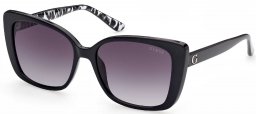 Gafas de Sol - Guess - GU7829 - 01B  SHINY BLACK // GREY GRADIENT