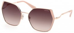 Gafas de Sol - Guess - GU7843 - 28F  SHINY GOLD // BROWN GRADIENT