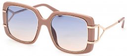 Gafas de Sol - Guess - GU7854 - 57W  SHINY BEIGE // BLUE GRADIENT