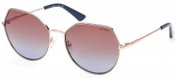 Gafas de Sol - Guess - GU7867 - 28F  SHINY GOLD // BROWN GRADIENT