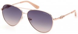 Gafas de Sol - Guess - GU7885-H  - 28W  SHINY GOLD // BLUE GRADIENT