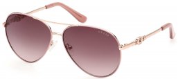 Gafas de Sol - Guess - GU7885-H  - 74F  PINK GOLD // BROWN GRADIENT