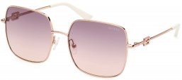 Gafas de Sol - Guess - GU7906-H  - 28Z  SHINY GOLD // VIOLET GRADIENT