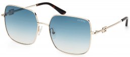 Gafas de Sol - Guess - GU7906-H  - 32F  SHINY GOLD // BROWN GRADIENT