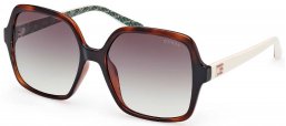 Gafas de Sol - Guess - GU7921-H - 52P  DARK HAVANA // GREEN GRADIENT