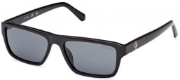 Sunglasses - Guess - GU00085 - 01D  SHINY BLACK // GREY POLARIZED