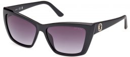 Lunettes de soleil - Guess - GU00098 - 01B  SHINY BLACK // GREY GRADIENT