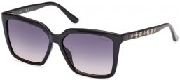 Sunglasses - Guess - GU00099 - 01B  SHINY BLACK // GREY GRADIENT