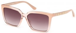 Sunglasses - Guess - GU00099 - 25F  SHINY IVORY // BROWN GRADIENT