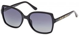 Sunglasses - Guess - GU00100 - 01D  SHINY BLACK // GREY GRADIENT POLARIZED