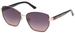 Gafas de Sol - Guess - GU00102 - 05B  SHINY GOLD BLACK // GREY GRADIENT