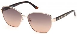 Gafas de Sol - Guess - GU00102 - 32F  SHINY PALE GOLD // BROWN GRADIENT