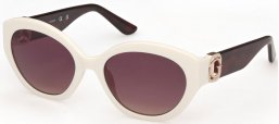 Sunglasses - Guess - GU00104 - 21B  SHINY WHITE // GREY GRADIENT
