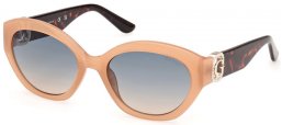 Gafas de Sol - Guess - GU00104 - 57P  SHINY BEIGE // GREEN GRADIENT